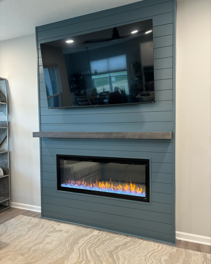 fishers electric fireplace