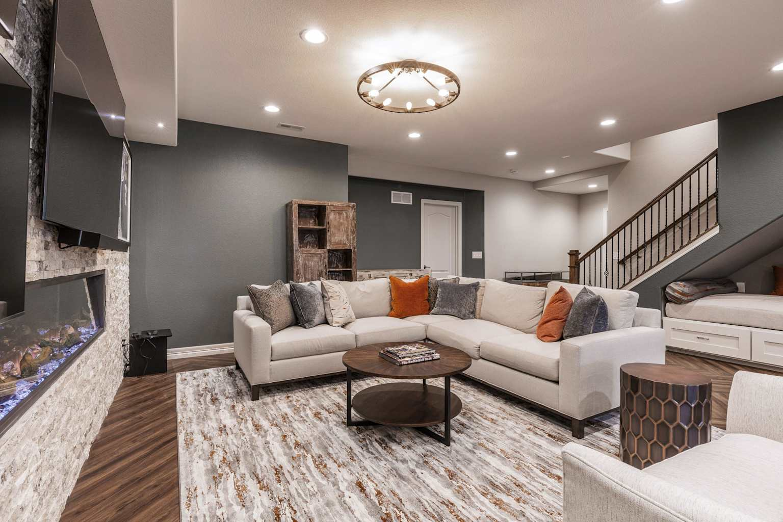 Transform your basement with smart layouts, built-in storage, and flexible zones. Upgrade your basement with Radford Woodworks today.