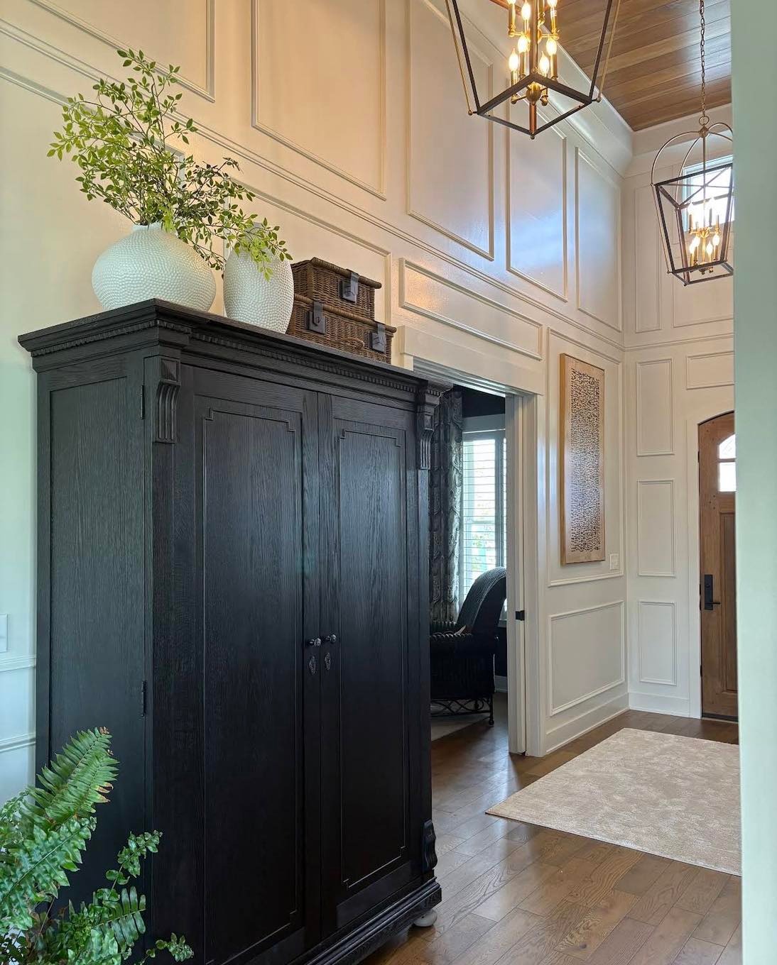 Accent Wall Excellence: 4 Powerful Reasons Picture Frame Molding Transforms a Zionsville Entryway